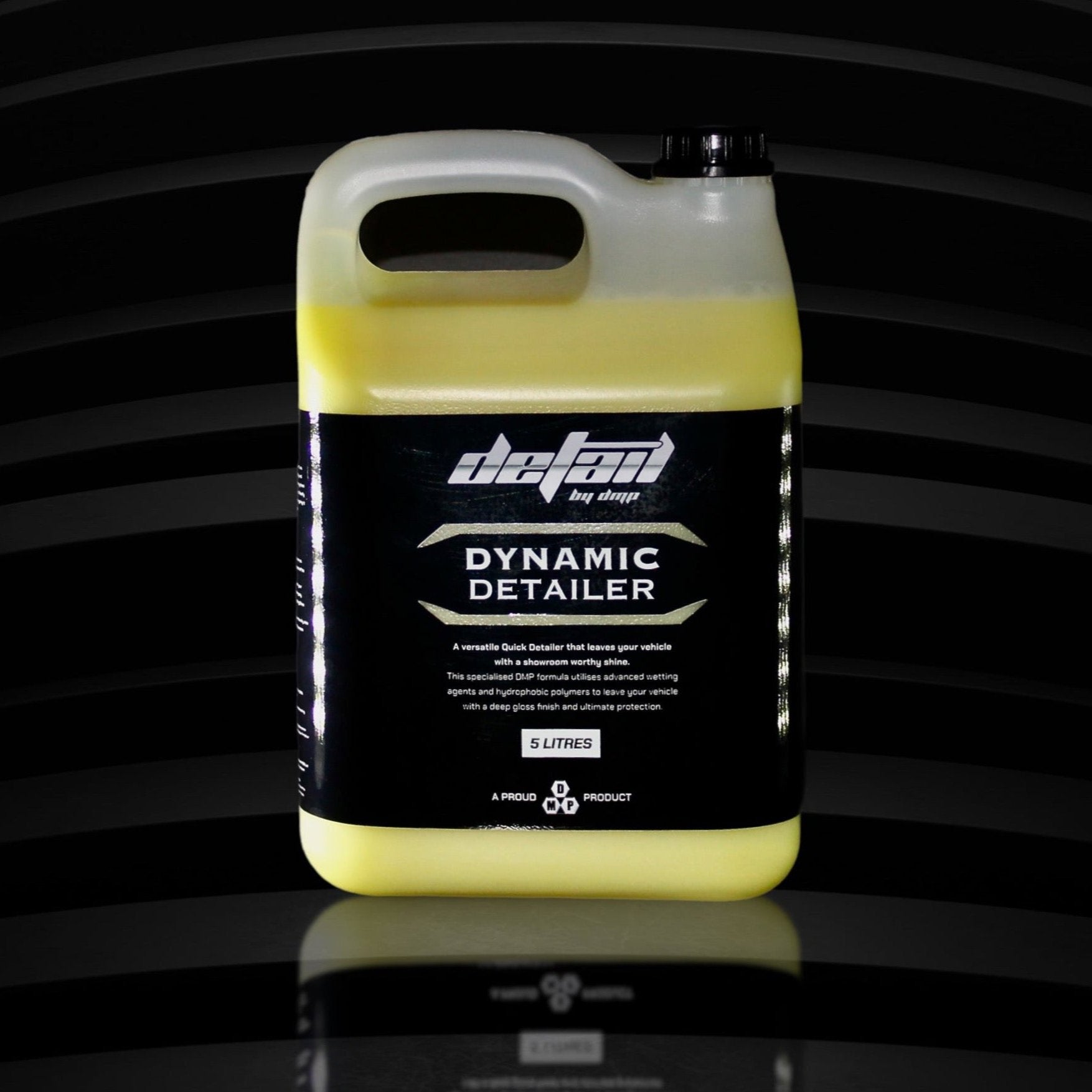 DYNAMIC CERAMIC HYDROPHOBIC DETAILER, 5 Litre Bottle Front, Limlex Spray
