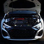 audi rs3 with engine cleaned with detail by dmp super shine