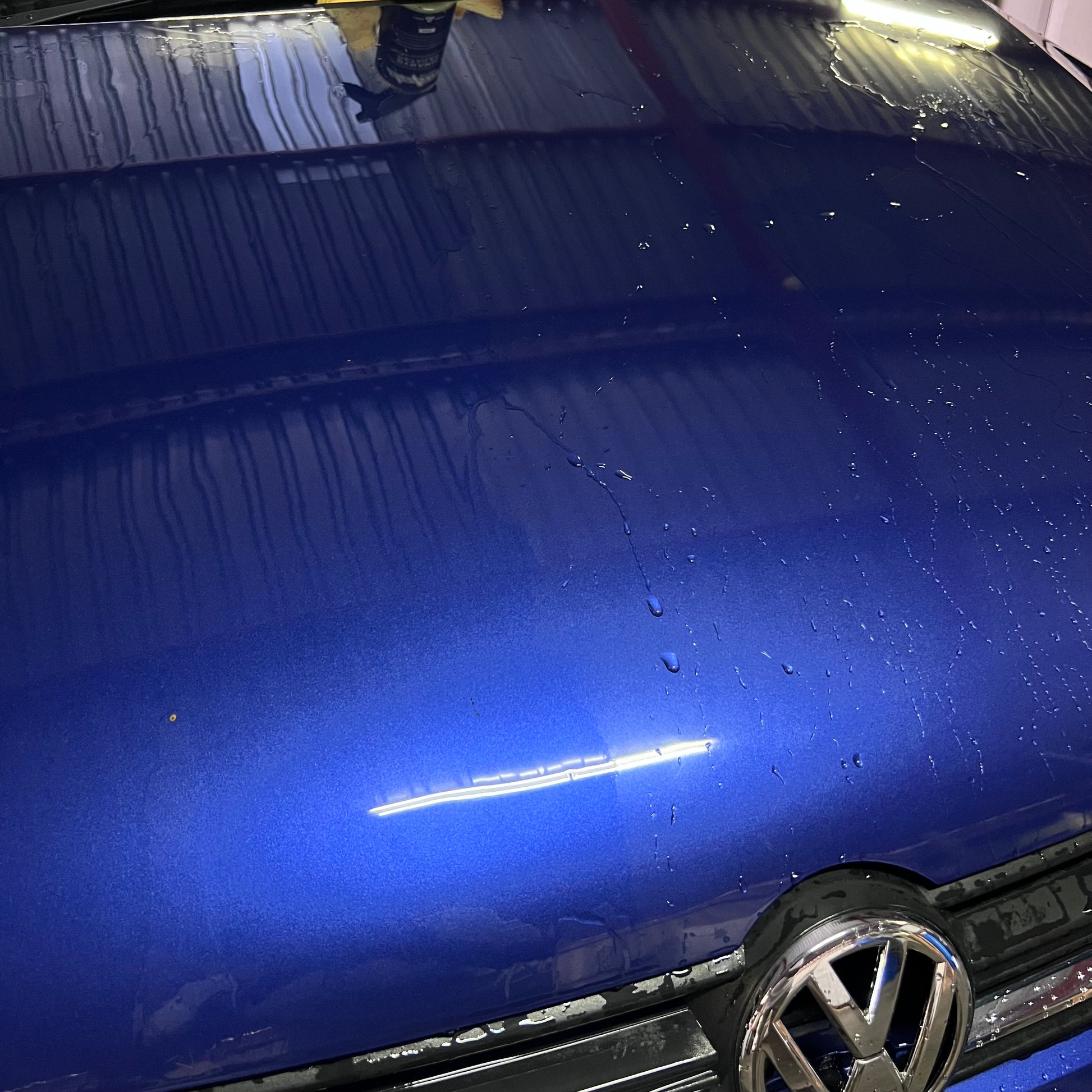 Treated vs untreated hydrophobic ceramic quick detailer detail by dmp